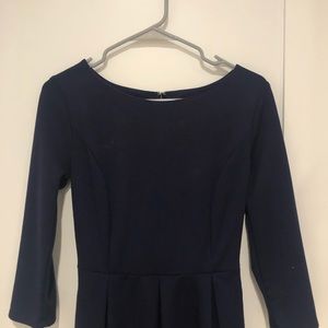 TARGET solid navy dress with pockets - XS